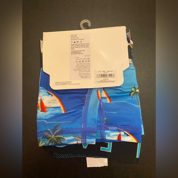 American Eagle Men's 6”Inseam Flex Boxer Briefs Wicking Fabric Size Medium - Picture 4 of 4